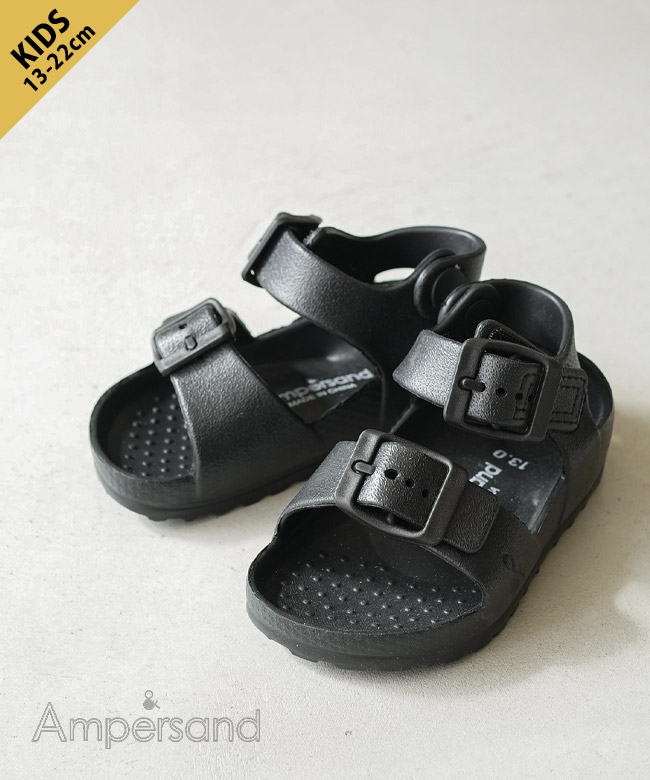 AMPERSAND/F.O.KIDS(アンパサンド/エフオーキッズ) EVAサンダル キッズ ストラップサンダル 子供靴 13cm 14cm 15cm 16cm 17cm 18cm 19cm 20cm 21cm 22cm [L249016]