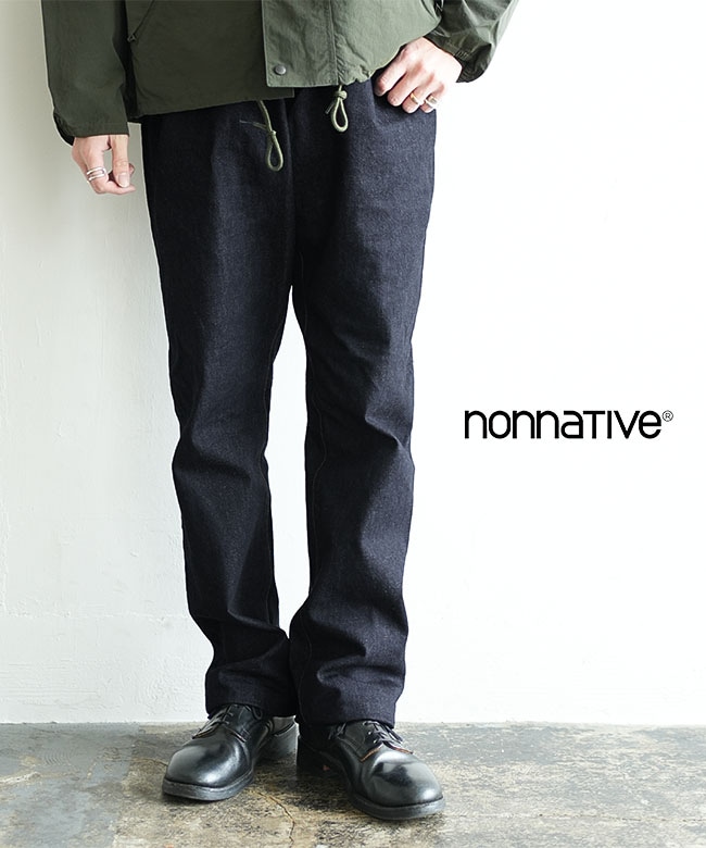 nonnative(ノンネイティブ) DWELLER 5P JEANS TP COTTON 11.5oz SELVEDGE DENIM OW ドウェラー 5ポケット ジーンズ テーパード コットン11.5オンス セルヴィッジデニム ワンウォッシュ メンズ ボトムス デニムパンツ[NN-P4803]