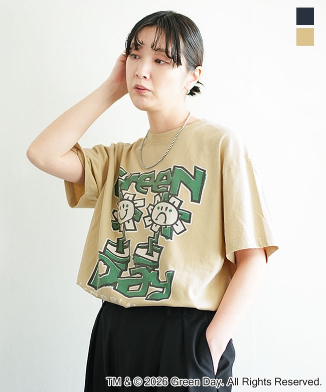 JOHNBULL(ジョンブル) アーティストTシャツ（GREEN DAY ／ KERPLUNK!）レディース トップス カットソー ロックT【メール便対応可】 [JT261C09]