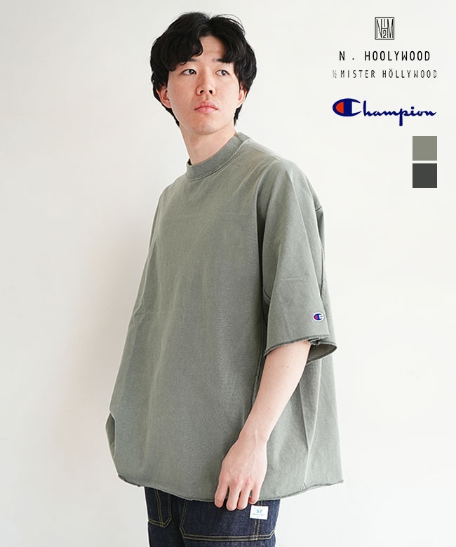N.HOOLYWOOD(エヌハリウッド) N.HOOLYWOOD×Champion T-SHIRT メンズ トップス Tシャツ [C8-D357]