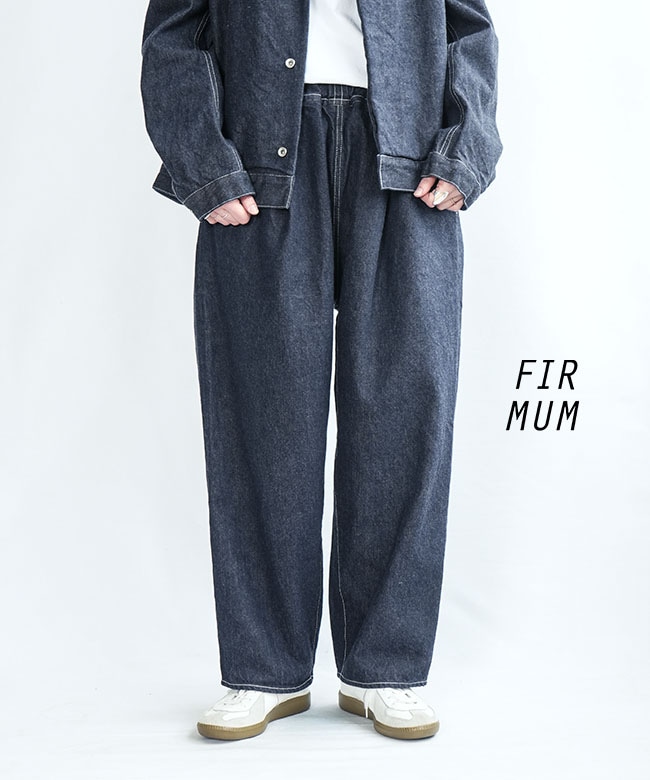 FIRMUM(フィルマム) インディゴコットン コモンセルビッチデニム ボトムス ジーンズ [FK-FR5001DM]