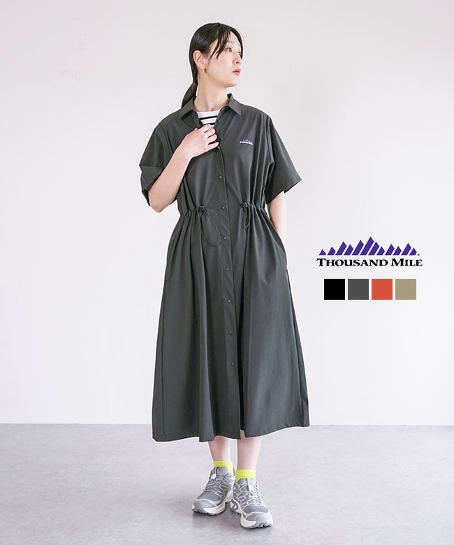THOUSAND MILE(サウザンドマイル) SHORT SLEEVE SNAP OP ショート
