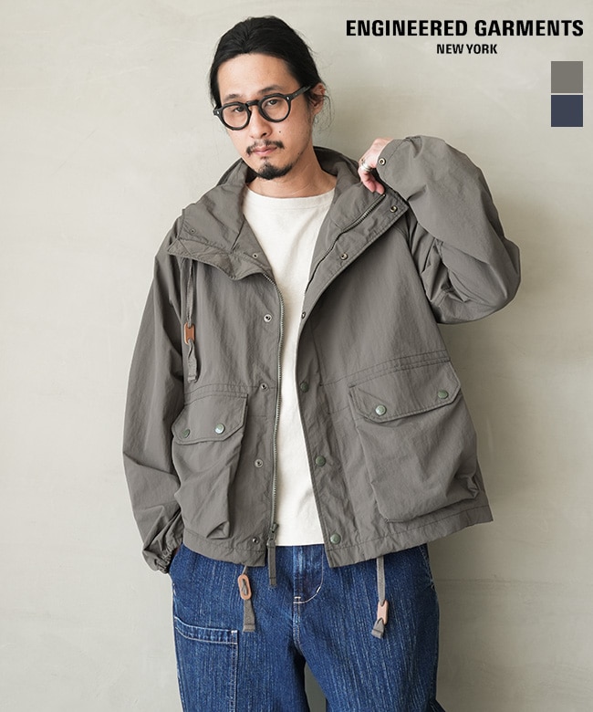ENGINEERED GARMENTS(エンジニアド ガーメンツ) Lt Parka - Polyester Taslan メンズ ライトパーカー ライトアウター[SW241]