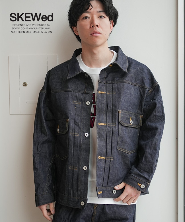 SKEWed(スキュー) El Dorado Jacket chapter3 エルドラドジャケット チャプター3 メンズ トップス ライトアウター デニムジャケット Gジャン 2nd セカンド[HS2507]