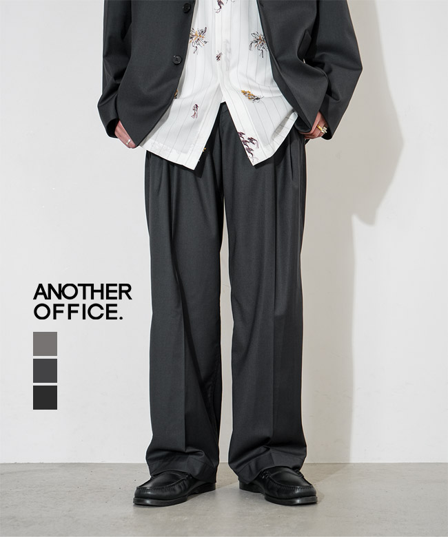 ANOTHER OFFICE(アナザーオフィス) Santiago Slacks サンティアゴスラックス メンズ セットアップ ボトムス[AOFSPT004]