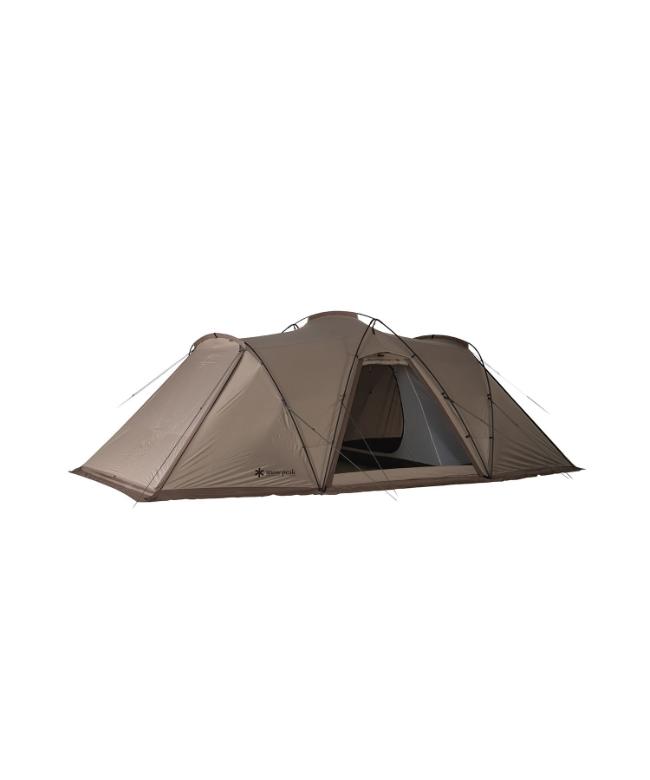 スノーピーク テント Snow Peak winter tent with wood stove! Comfortable winter camping
