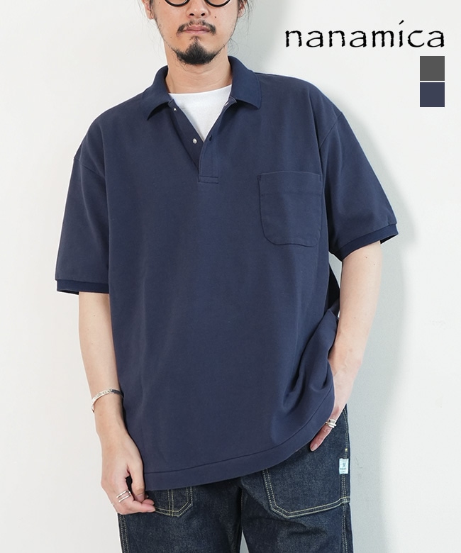 nanamica(ナナミカ) S/S Polo Shirt ショートスリーブポロシャツ