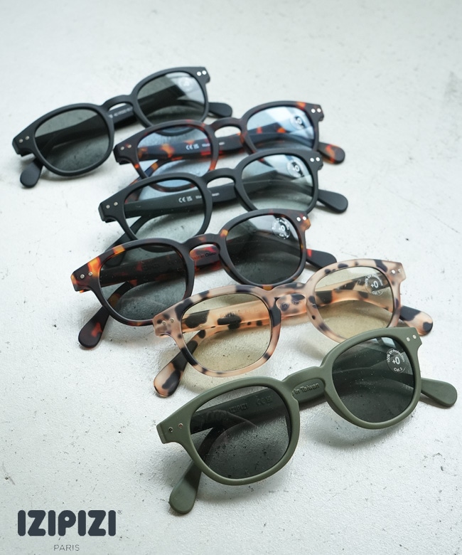 ソフトケース付属】IZIPIZI(イジピジ) SUNGLASS(サングラス)SUN #C