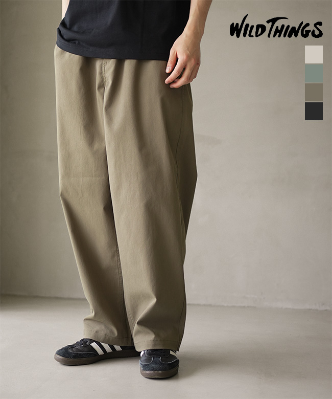 WILD THINGS(ワイルドシングス) SUMMER TECH TWILL EASY PANTS サマー