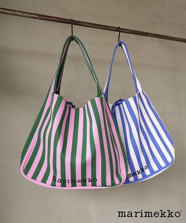 marimekko カラフルショルダー 国内正規販売店】marimekko(マリメッコ) Knitted Bag Large Merirosvo