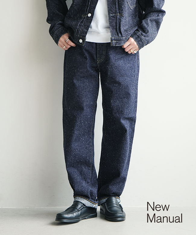 New Manual(ニューマニュアル) #017 LV 61's TAPERED JEANS ONE-WASHED