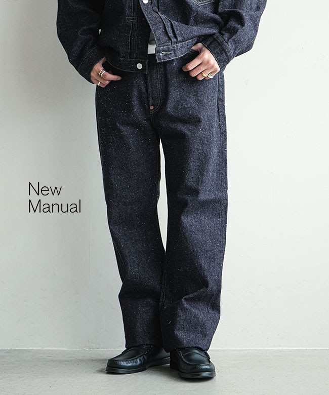 パンツ New Manual #02 1942 LV JEANS One Wash New Manual / #002 1942 LV JEANS ONE-WASHED
