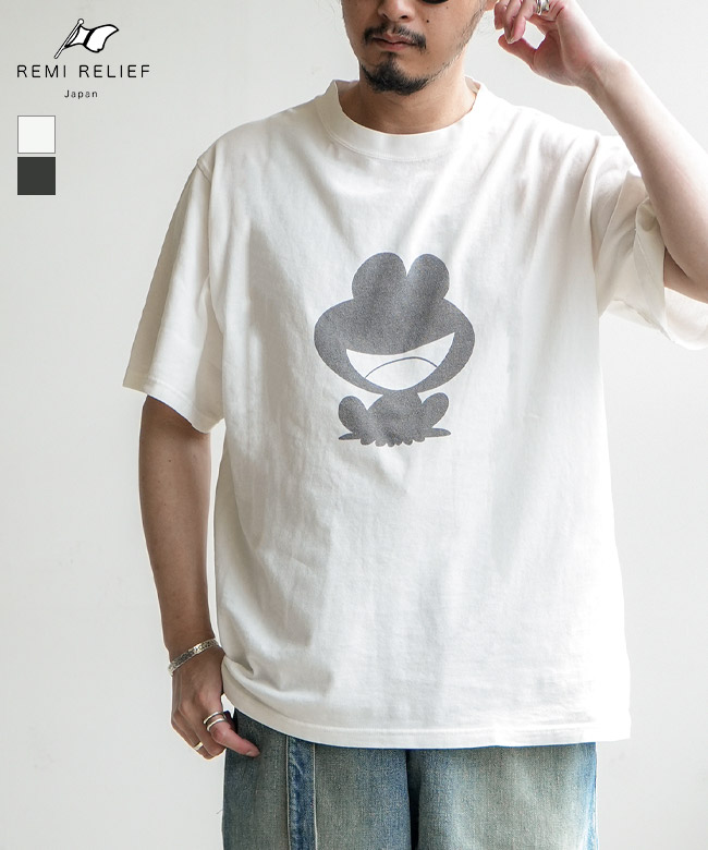 【REMI RELIEF/レミレリーフ】Print 1/2 Sleeve REMI RELIEF (Remi Relief Official Online Store) Official Online
