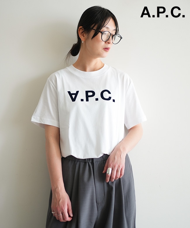 apc tシャツ A.P.C.(アー・ペー・セー)T-SHIRT STANDARD GRAND VPC ホワイト T