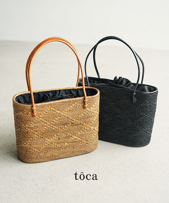 toca(トーカ)ATA CROSS BAG アタ クロスバッグ かごバッグ 鞄 かばん