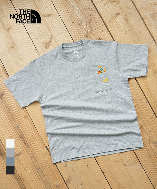 【SALE 30%OFF】◇THE NORTH FACE(ザ・ノース・フェイス) S/S FD Flower Logo Tee ショートスリーブフラッシュドライフラワーロゴティー（メンズ）半袖Tシャツ トップス 【メール便対応可】[NT32638] セール