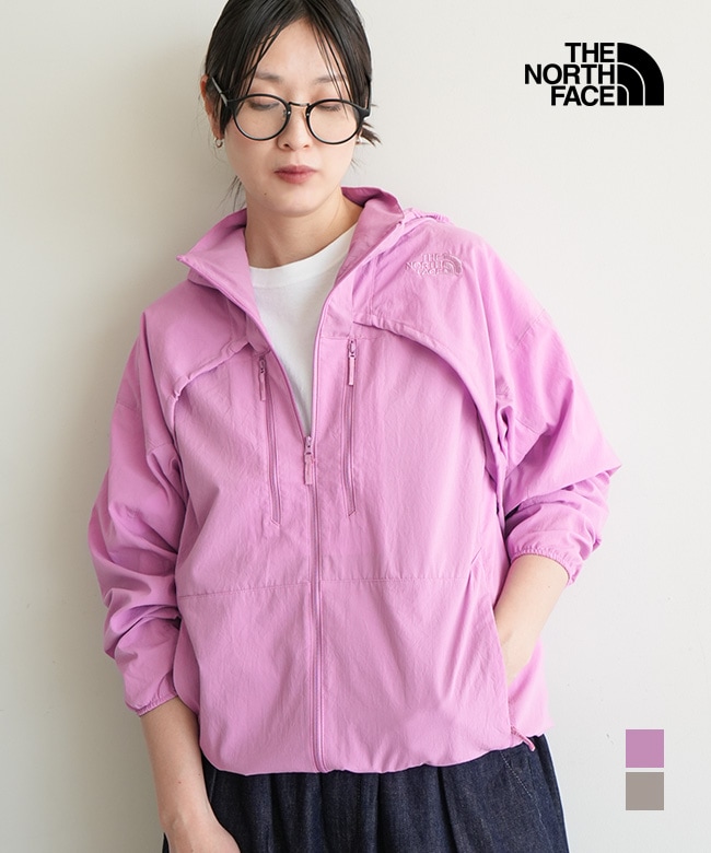 ナイロン ピンク ジャンパー ◇【収納袋付き】THE NORTH FACE(ザ・ノース・フェイス) スワッシュ