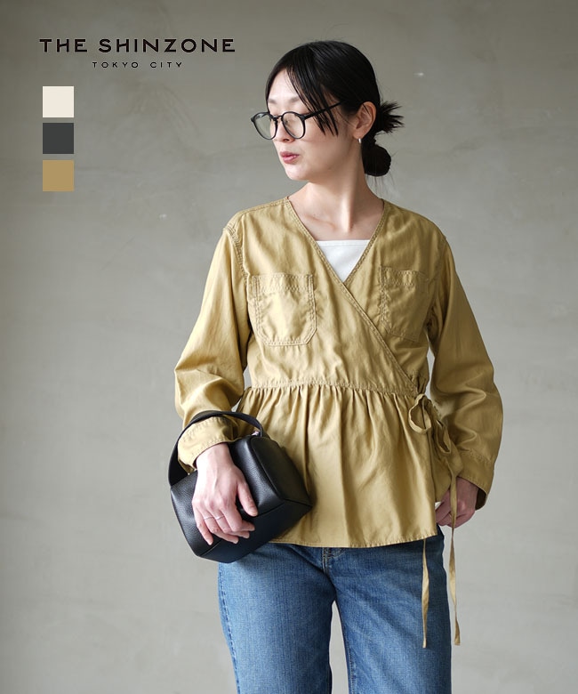 shinzone ☆ブラウス☆専用です！ THE SHINZONE(ザ シンゾーン) カシュクールブラウス レディース