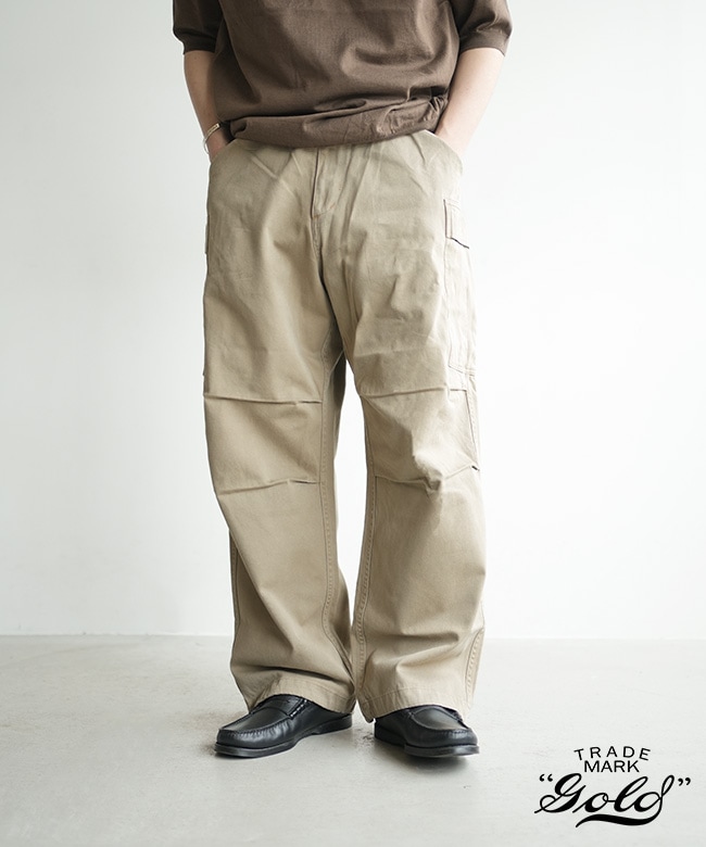 gold(ゴールド)SELVEDGE WEAPON EASY CARGO PANTS セルビッジウエポン