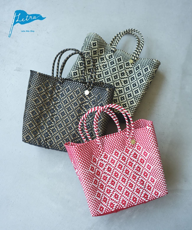Letra(レトラ) MERCADO BAG ROMBO (S) メルカドバッグ ロンボ マルシェ