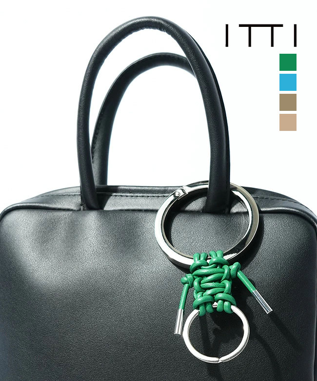 【ギャランティーカード付属】 ITTI(イッチ) CRISTY KNOTMAN RING キーリング [ITTI-GOODS-062/-25Q3/-21Q3-4]