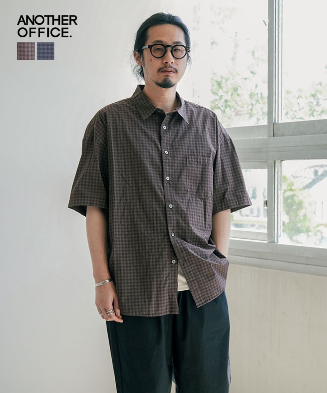 ANOTHER OFFICE(アナザーオフィス)Huge Gingham Check Shirt ヒュージ