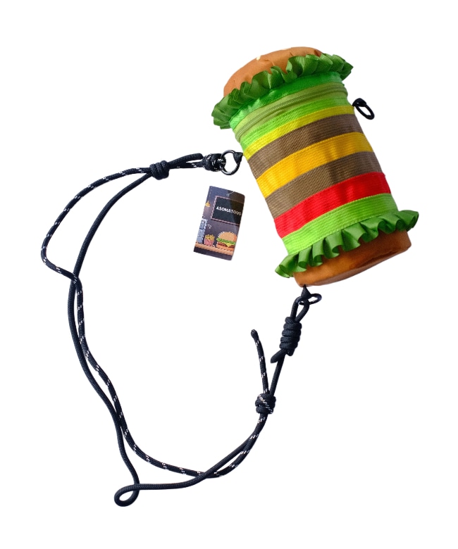 新品未開封 ASOMATOUS SOTE2023 HANGBURGER カーキ ASOMATOUS(アソマタス) / SHOULDER BURGER（ショルダーバーガー