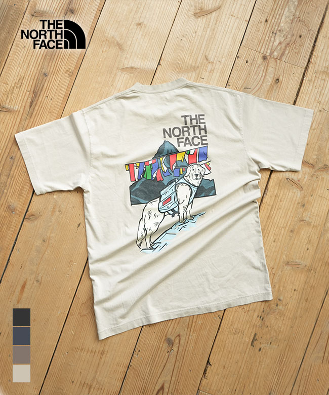 【SALE 30%OFF】◇THE NORTH FACE(ザ・ノース・フェイス) S/S Dogsled Graphic Tee ショートスリーブドッグスレッドグラフィックティー（ユニセックス）【メール便対応可】 [NT32641] セール