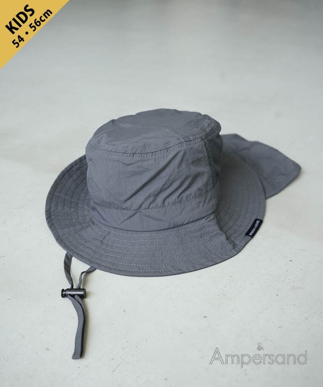 AMPERSAND/F.O.KIDS(アンパサンド/エフオーキッズ) ひんやりアウトドアメッシュハット 帽子 日除け 54cm 56cm【メール便対応可】 [L368016]