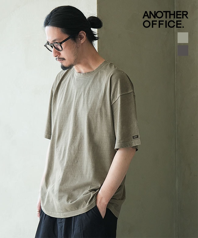 ANOTHER OFFICE(アナザーオフィス) Habana Overdyed Tee ハバナオーバーダイTシャツ メンズ 半袖 トップス カットソー 【メール便対応可】[AOFSTS014]