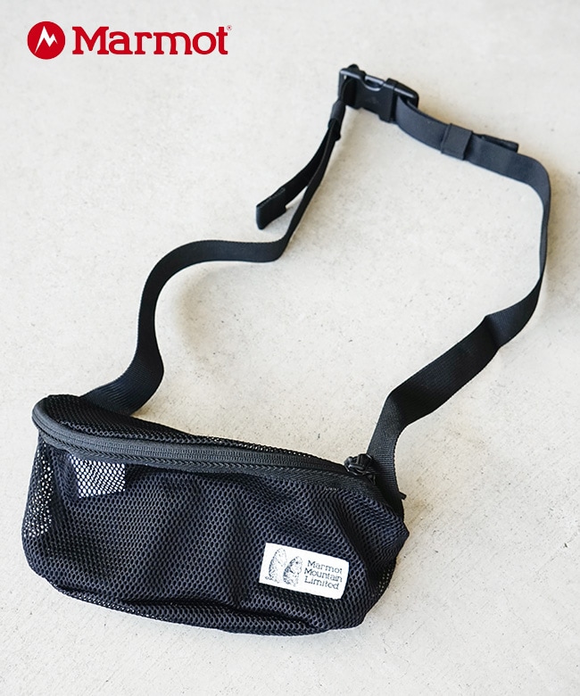 Marmot ウエストポーチ 新品未使用 ショルダーバッグ Marmot(マーモット) MMW Mesh Waist Pouch エムエムダブリュー