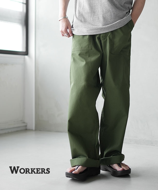 Workers ワーカーズ　ベーカーパンツ　MIL-838-D　ミリタリー WORKERS(ワーカーズ) Baker Pants, Trace MIL-838-D ベイカーパンツ