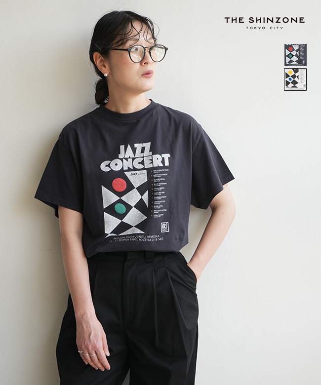 THE SHINZONE(ザ シンゾーン) JAZZ CONCERT TEE ジャズコンサートテイ