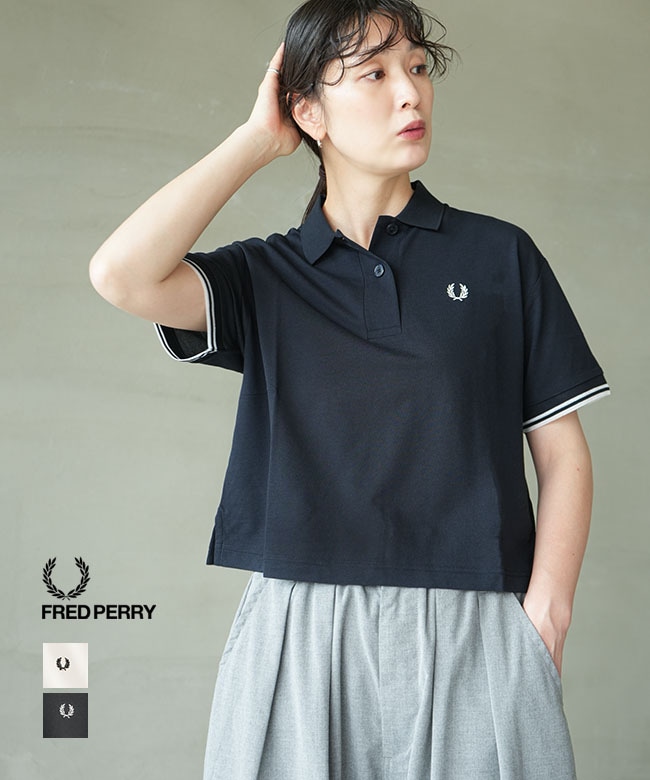 FRED PERRY(フレッドペリー) SHEER TIPPED POLO SHIRT シアーティップ