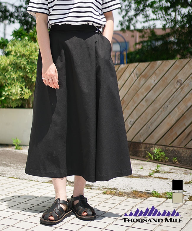 THOUSAND MILE(サウザンドマイル) WRAPPED SKIRT HIGH AIR