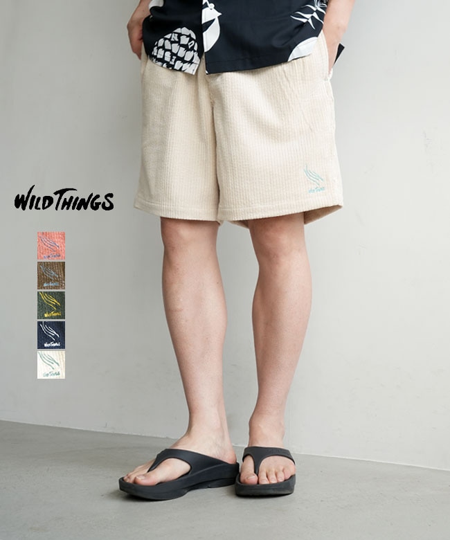 WILD THINGS(ワイルドシングス)SUMMER CORD SHORTS サマーコード