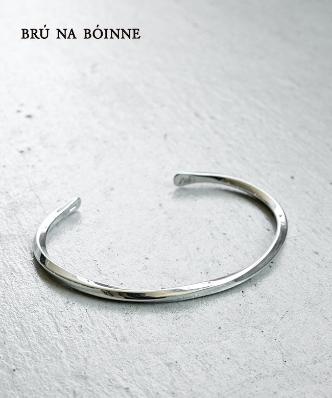 BRU NA BOINNE(ブルーナボイン) トルネードバングルナロー メンズ