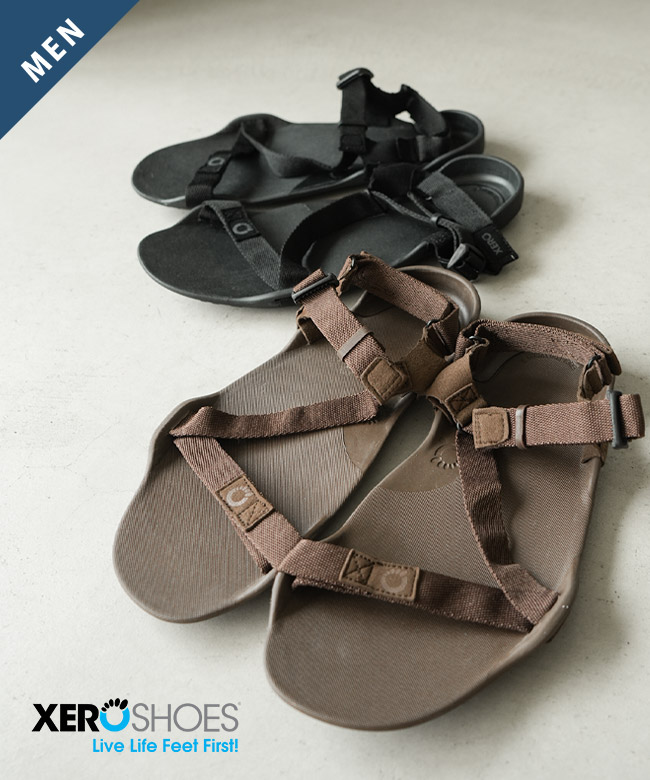 XERO SHOES(ゼロシューズ) Z-TREK(Z-トレック) 靴 シューズ サンダル メンズ [ZKM-BLK/BRN]