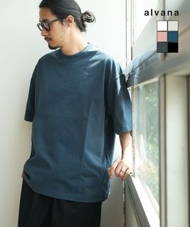 【SALE 30%OFF】alvana(アルヴァナ) 空紡 S/S TEE SHIRTS ショートスリーブTシャツ メンズ トップス カットソー クルーネック 半袖 無地 シンプル [ALV-00117] セール