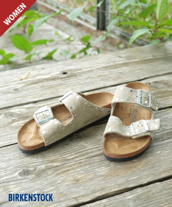 BIRKENSTOCK(ビルケンシュトック)Arizona Rivet アリゾナ リベットNARROW FIT 幅狭 ナローフィット ナロー幅 レディース サンダル[1029390]