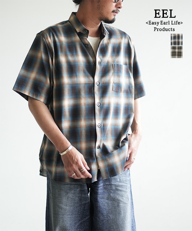 EEL Products(イールプロダクツ) CONKARA SHIRT 1/2 コンカラシャツ1/2 トップス 半袖 [E-26404B]