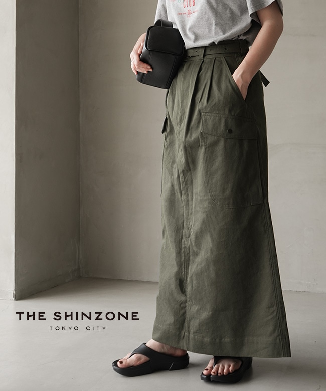 シン THE SHINZONE(ザ シンゾーン) PARACHUTE SKIRT パラシュートスカート