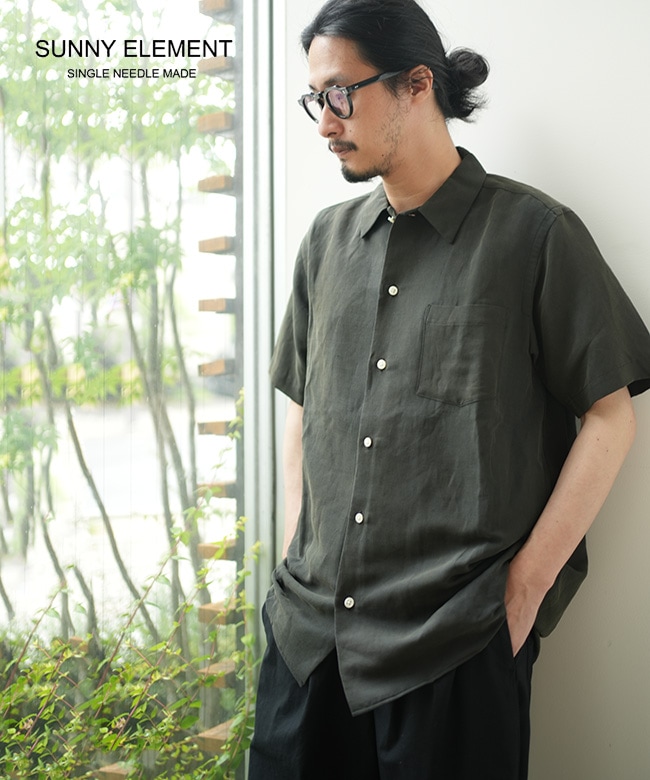 SUNNY ELEMENT(サニーエレメント) River Shirt S/S リバーシャツ