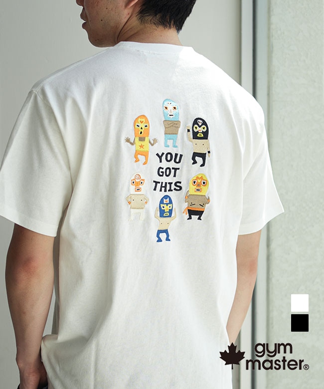 gym master(ジムマスター) 7.4oz YOU GOT THIS 刺繍TEE メンズ