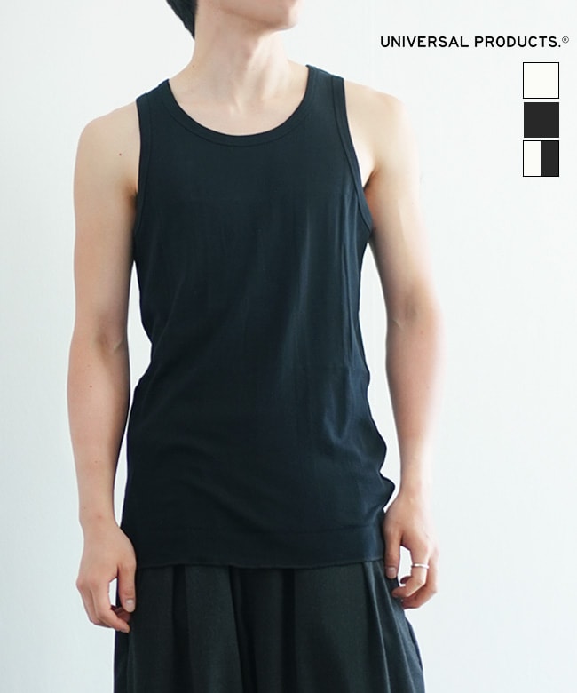 【SALE 10%OFF】UNIVERSAL PRODUCTS.(ユニバーサルプロダクツ) MILLER 2PAC TANK TOP(ミラー2パックタンクトップ) メンズ トップス アンダーウェア 下着 肌着 [251-60902] セール