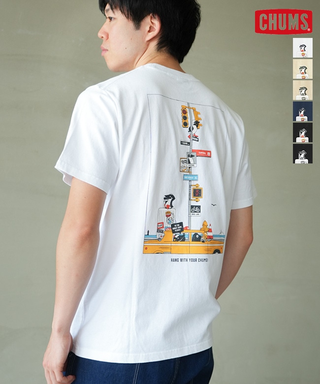 CHUMS(チャムス) ブービーロストシティトリップポケットTシャツ メンズ