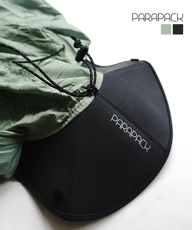 【保存箱あり】PARAPACK(パラパック) L-CAP フラップ付きキャップ ハット 帽子 パッカブル [lcap-og2]