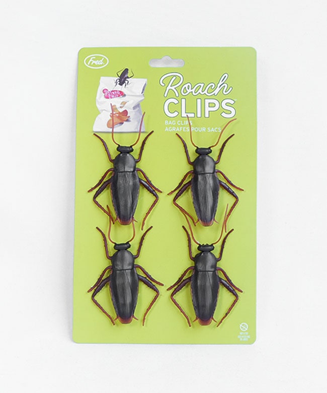 Fred ゴキブリクリップ 4pcs キッチン雑貨 【メール便対応可】 [728987031946]