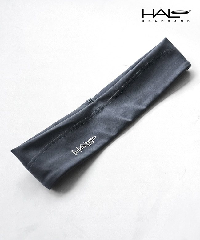 HALO(ヘイロ) HALOHEADBAND ヘイロヘッドバンド バンディット JP - チャコール ヘアバンド スポーツ フィットネス【メール便対応可】 [H0028CC]