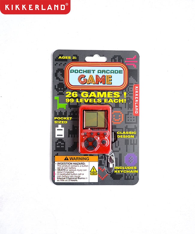 KIKKERLAND(キッカーランド)POCKET ARCADE GAME ポケットアーケードゲーム 携帯 持ち歩き 持ち運び ミニサイズ[kus172]